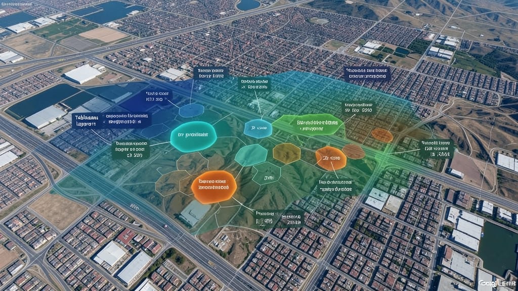 Geospatial Financial Data Maps