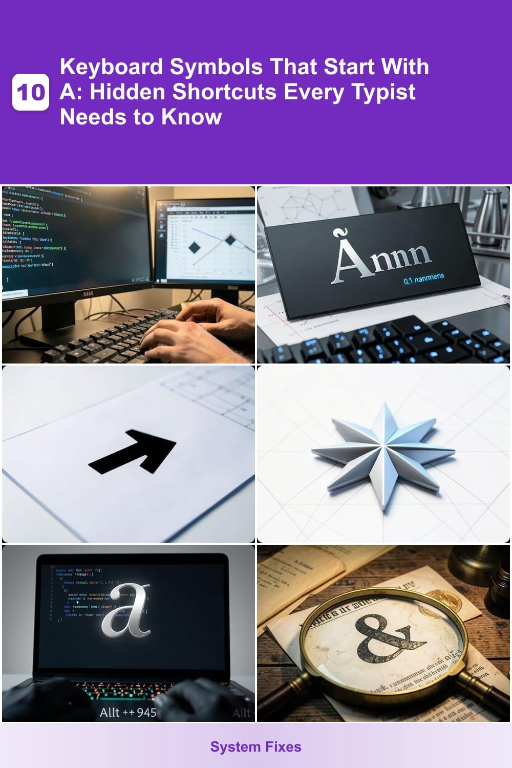 10 Keyboard Symbols That Start With A: Hidden Shortcuts Every Typist Needs to Know