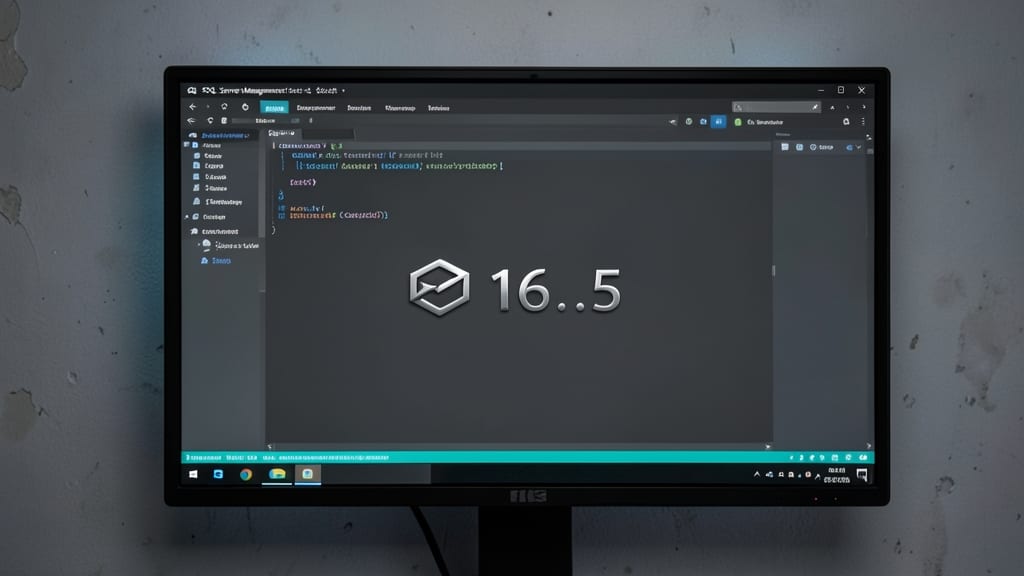 SQL Server Management Studio 16.5